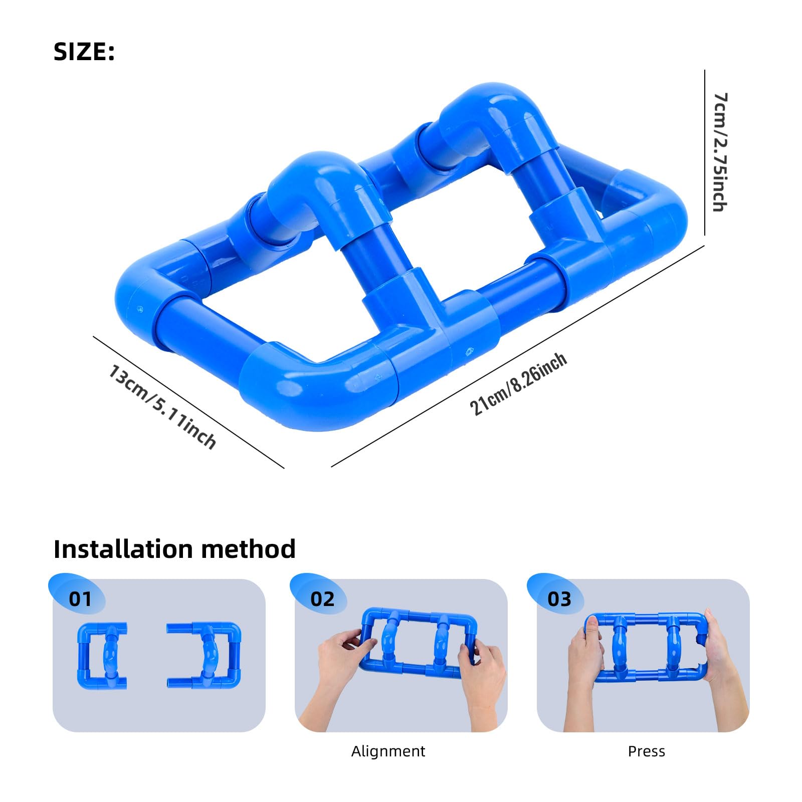 CufEslite portable back-stretcher blue for on-the-go relief.