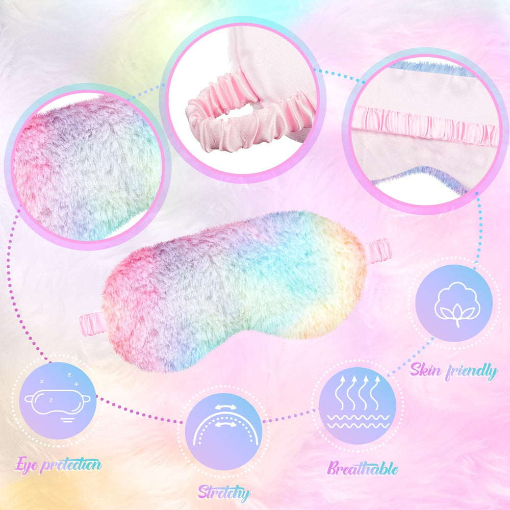 Este diseño amplio de Cuffbow cubre completamente los ojos para una oscuridad óptima.