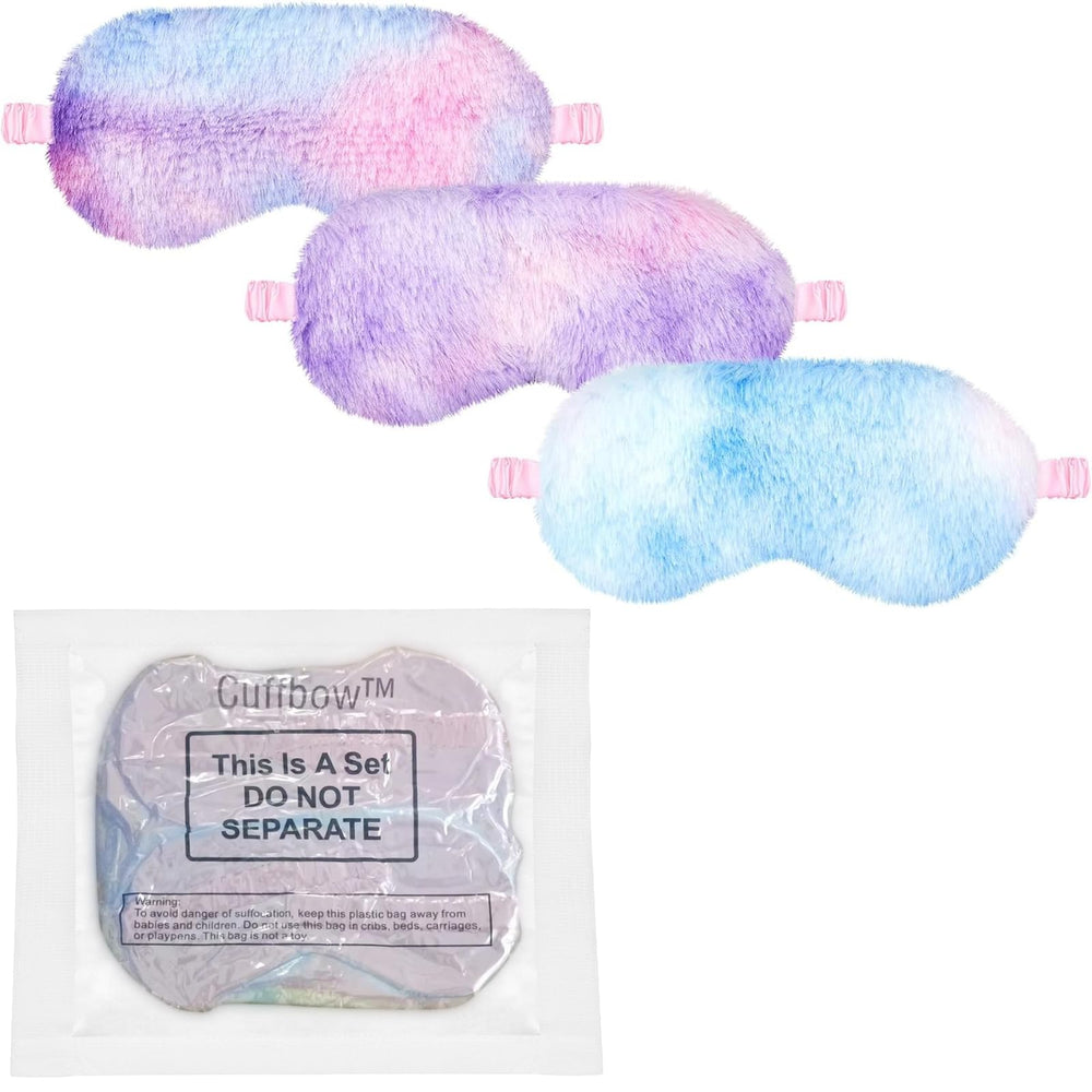 Disfruta del estilo arcoíris en cada noche con la mascarilla de ojos Cuffbow.