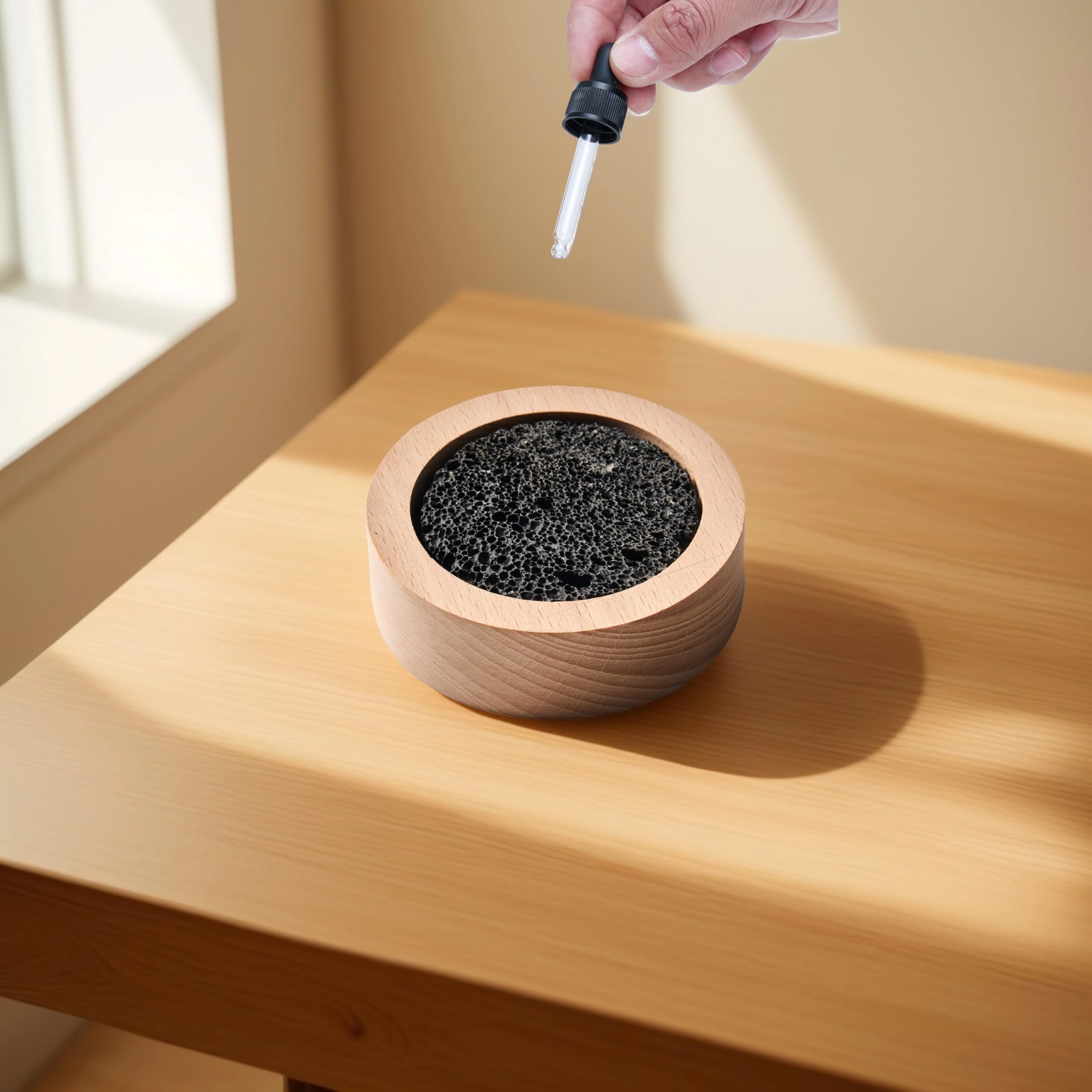 CUIYKAI diffuser showing 4-5 drops application