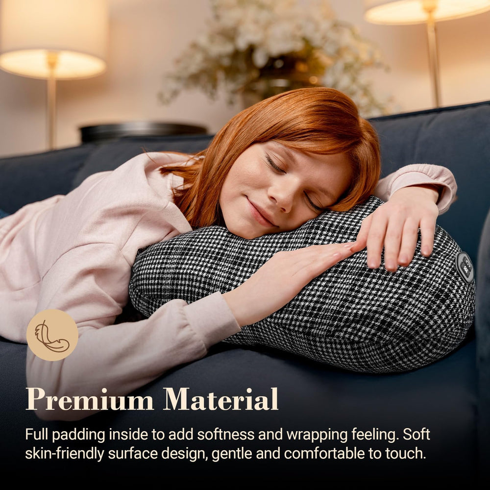 CuPiLo back massager with four deep-kneading heads for targeted relief.