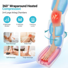 CuPiLo calf thigh massage targets lower legs for comfort after activity