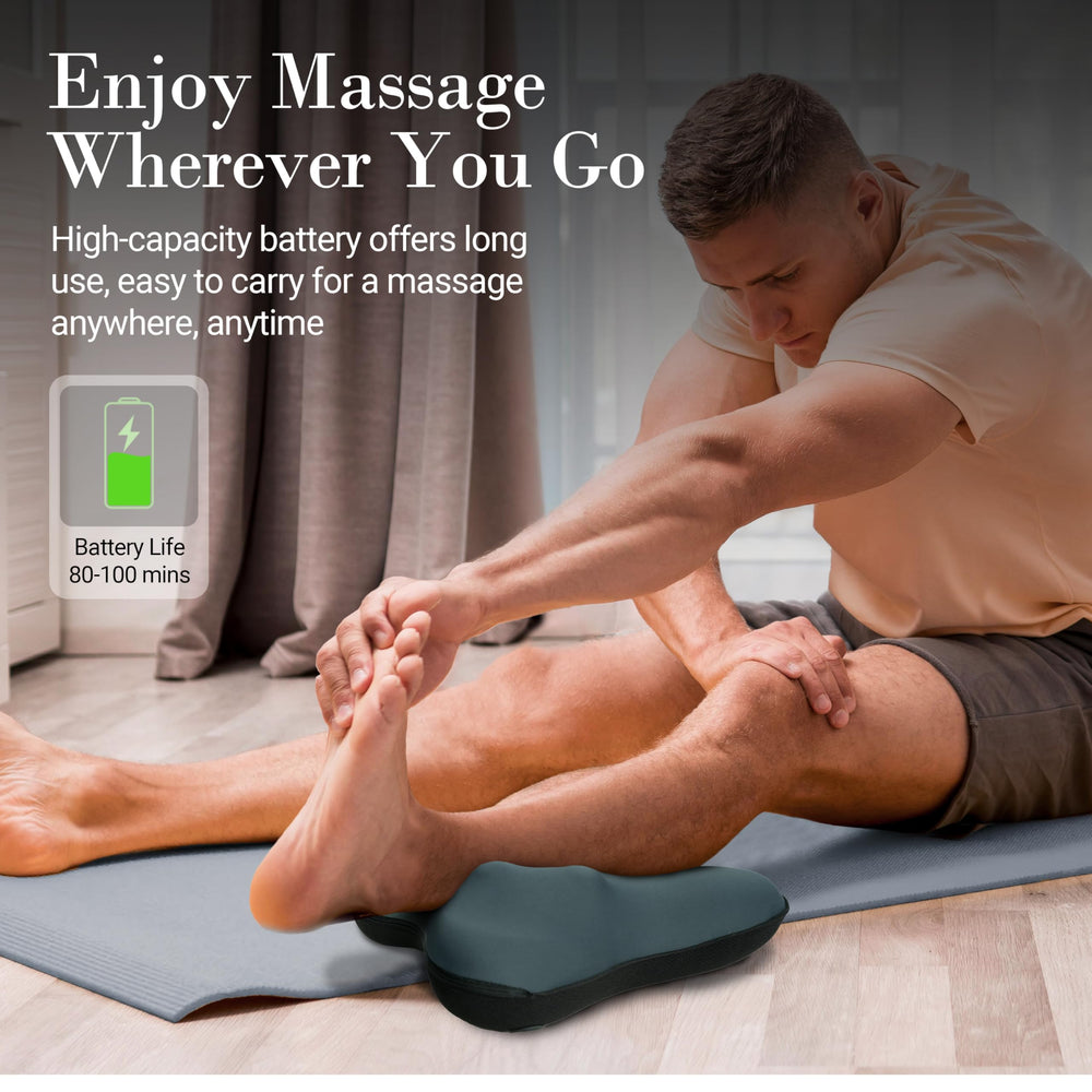 CuPiLo deep kneading 3D nodes delivering customizable pressure for tense muscles.