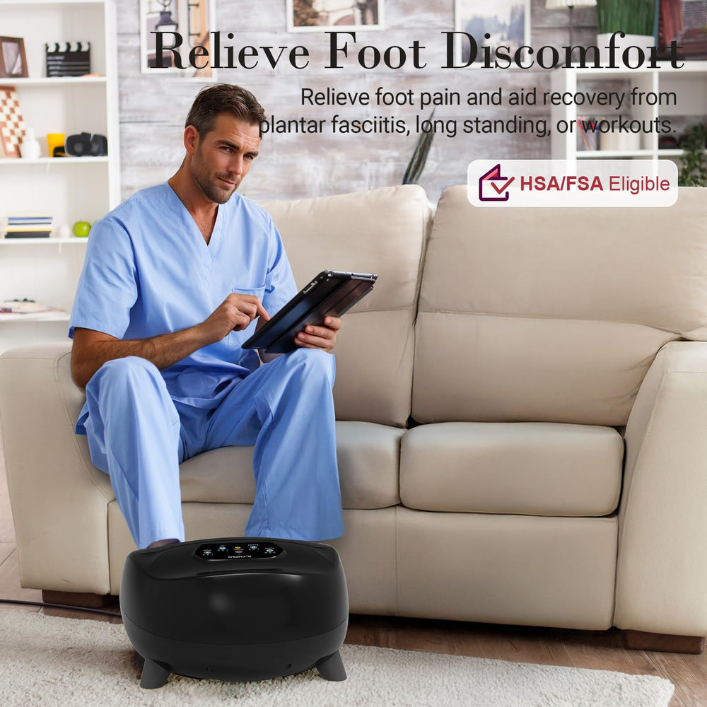CuPiLo Foot Massager supports daily 15–30 minute sessions for relaxation