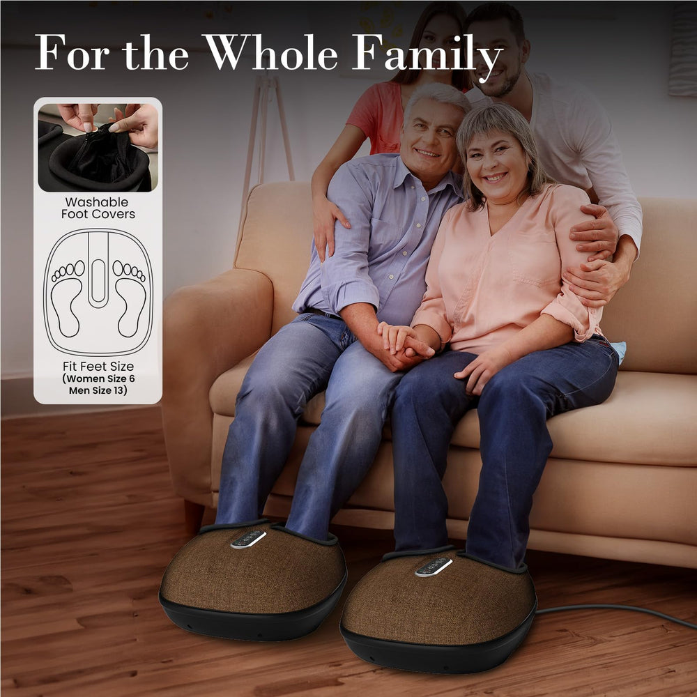 CuPiLo foot massager fits up to size 13 shoes for most users.