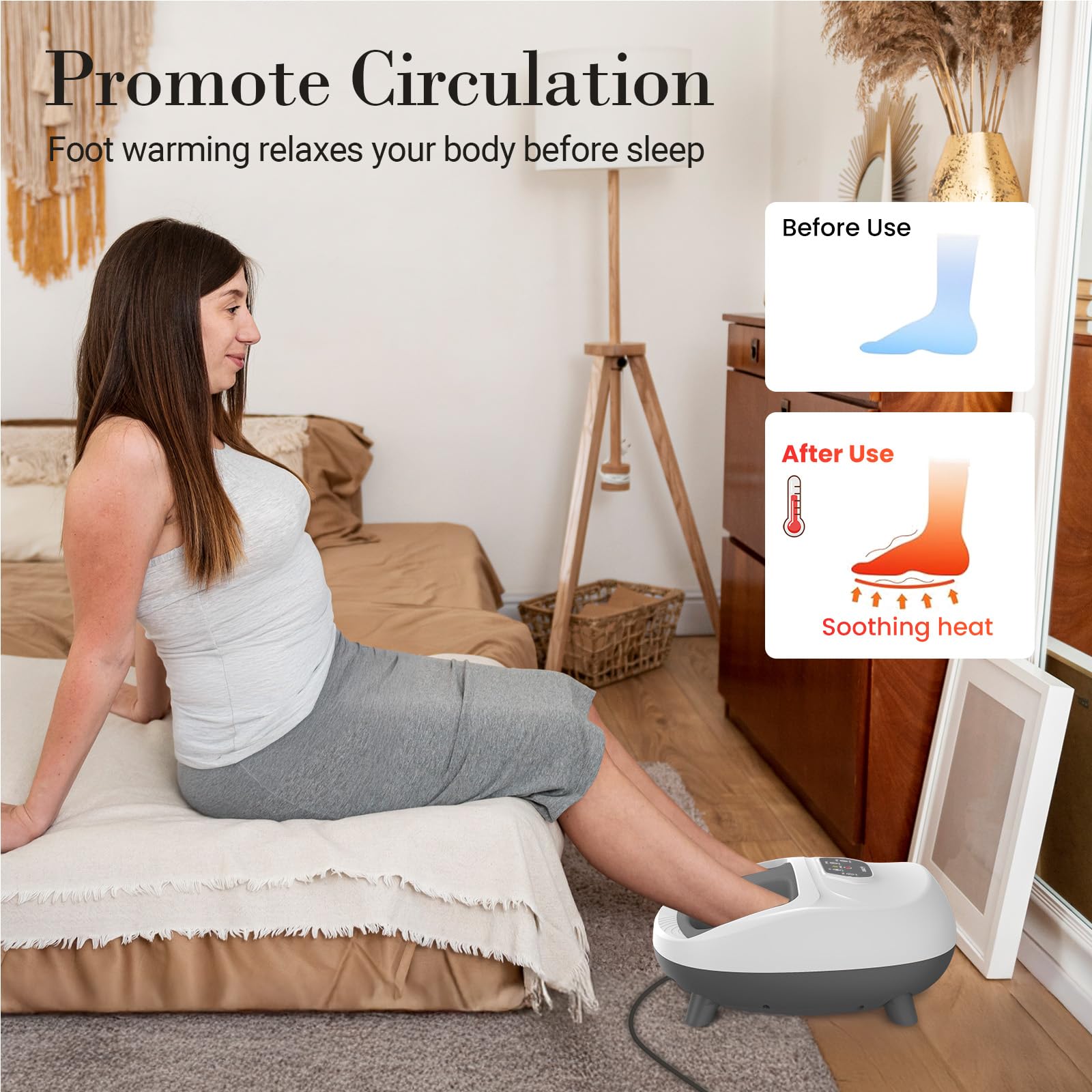 CuPiLo forefoot kneading and rotation increases foot comfort after activity