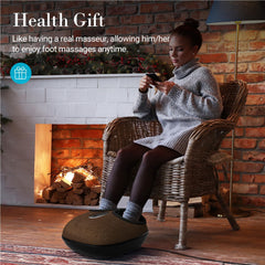 CuPiLo foot massager heat level display highlights customizable warmth for soothing sessions.