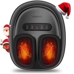 CuPiLo foot massager with heat soothes tired feet after a long day