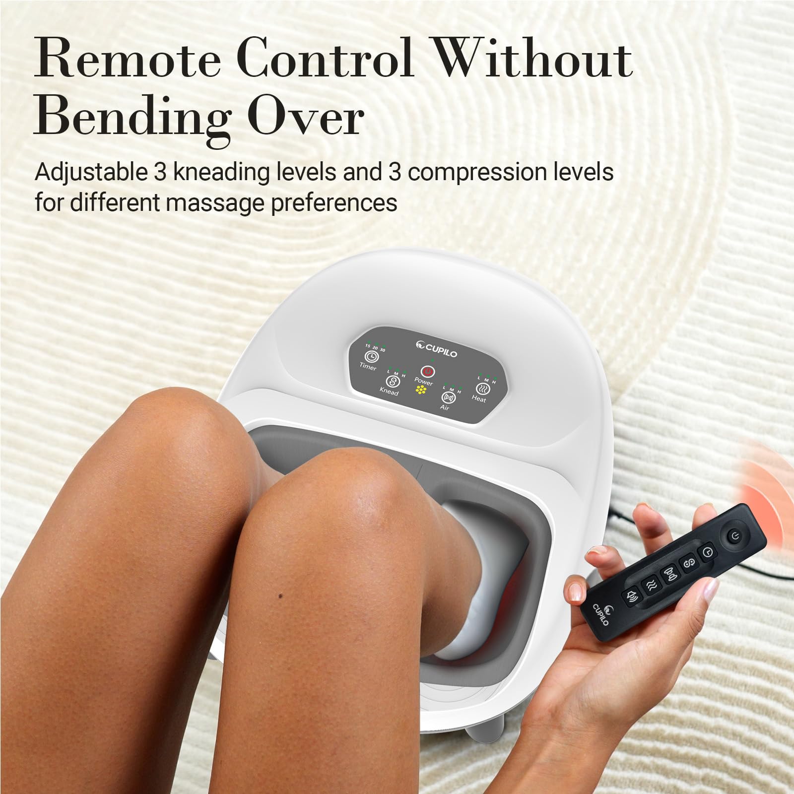 CuPiLo heel scraping targets the heel for soothing action