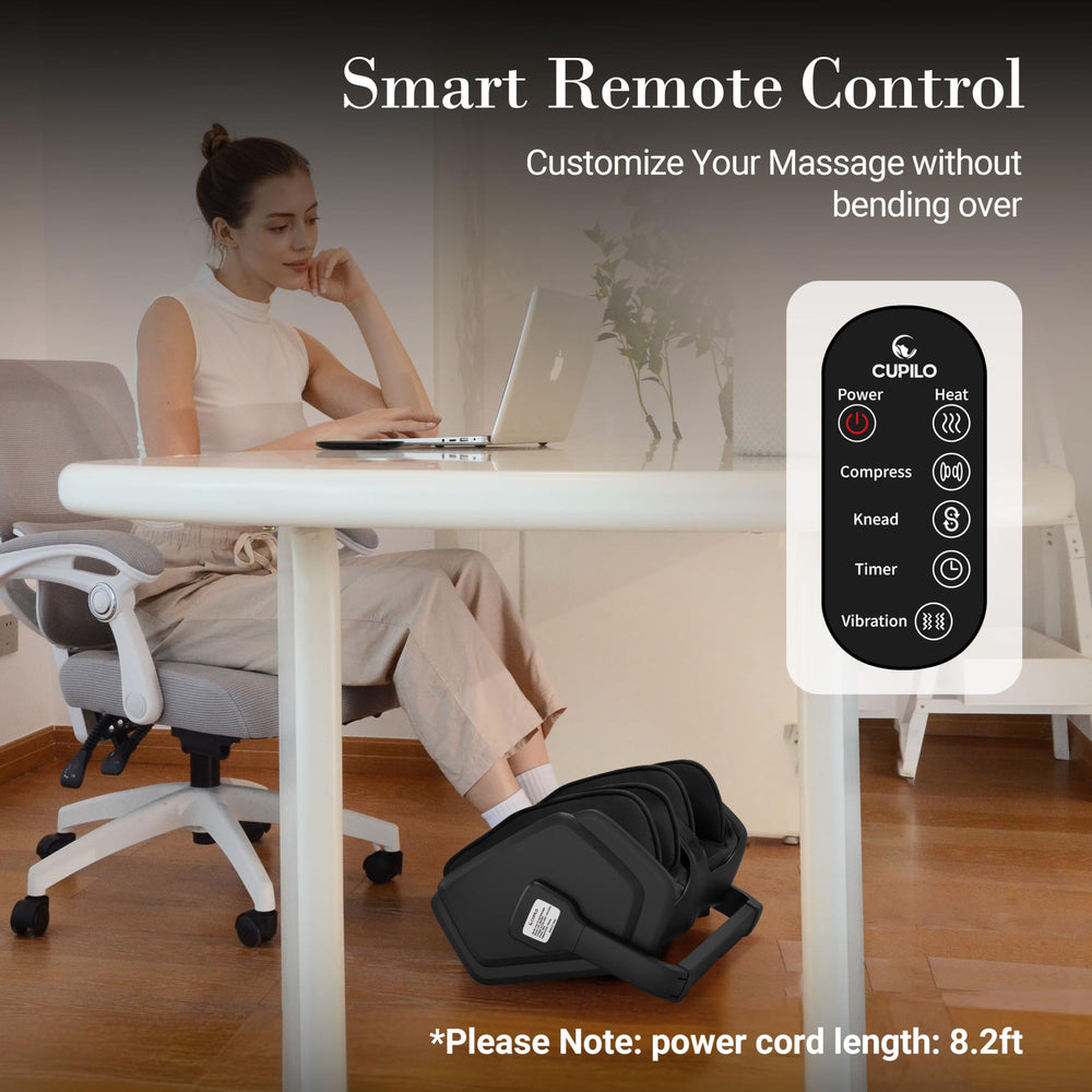 CuPiLo non-slip pad keeps the massager steady during use for safety.