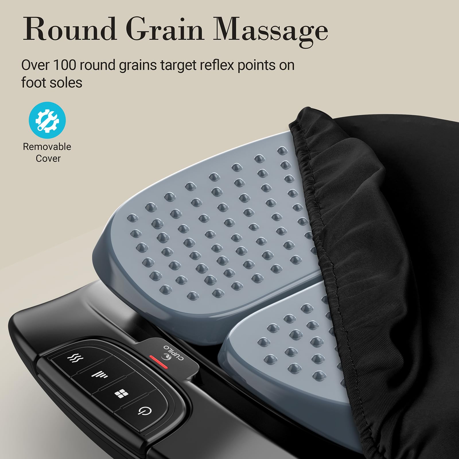 CuPiLo massager easy to store at home or in the office