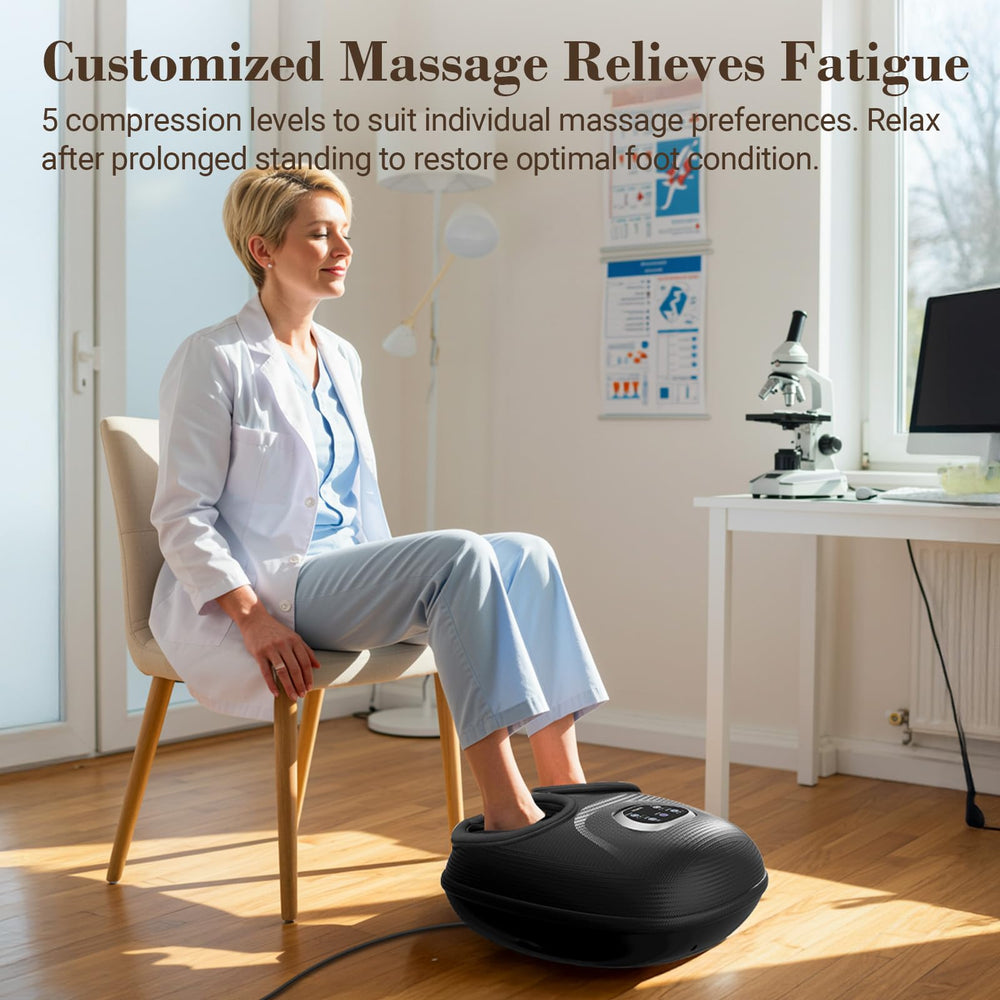 CuPiLo Foot Massager with three vibration modes to boost circulation
