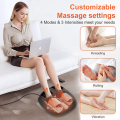 CuPiLo foot massager vibration modes offer casual relief after standing