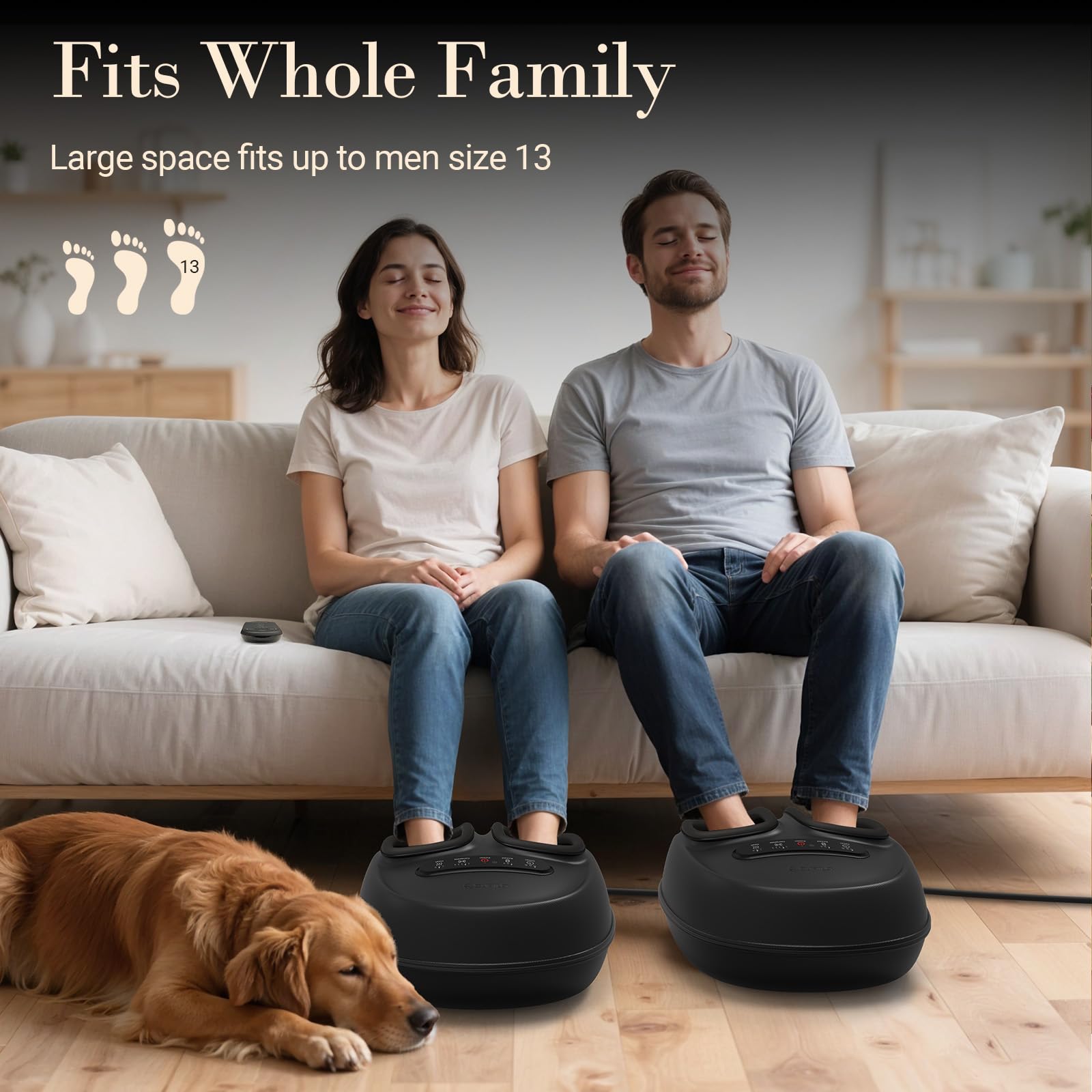 CuPiLo foot massager washable sleeves keep hygiene clean between uses.