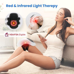CuPiLo knee massager heat levels provide comfortable warmth.