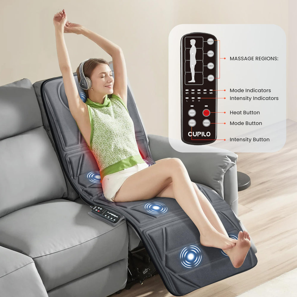 CuPiLo Massager Pad foldable design enables easy storage and portability