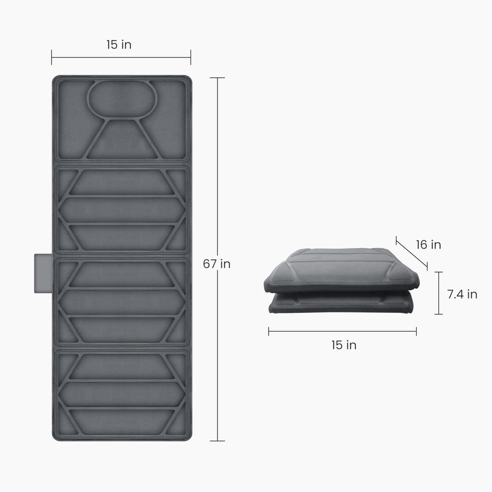 CuPiLo Massager Pad soft plush fabric provides gentle skin contact