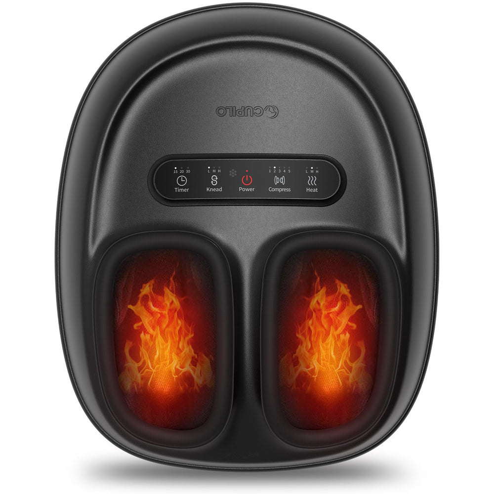 CuPiLo easy one touch presets simplify relaxing foot therapy