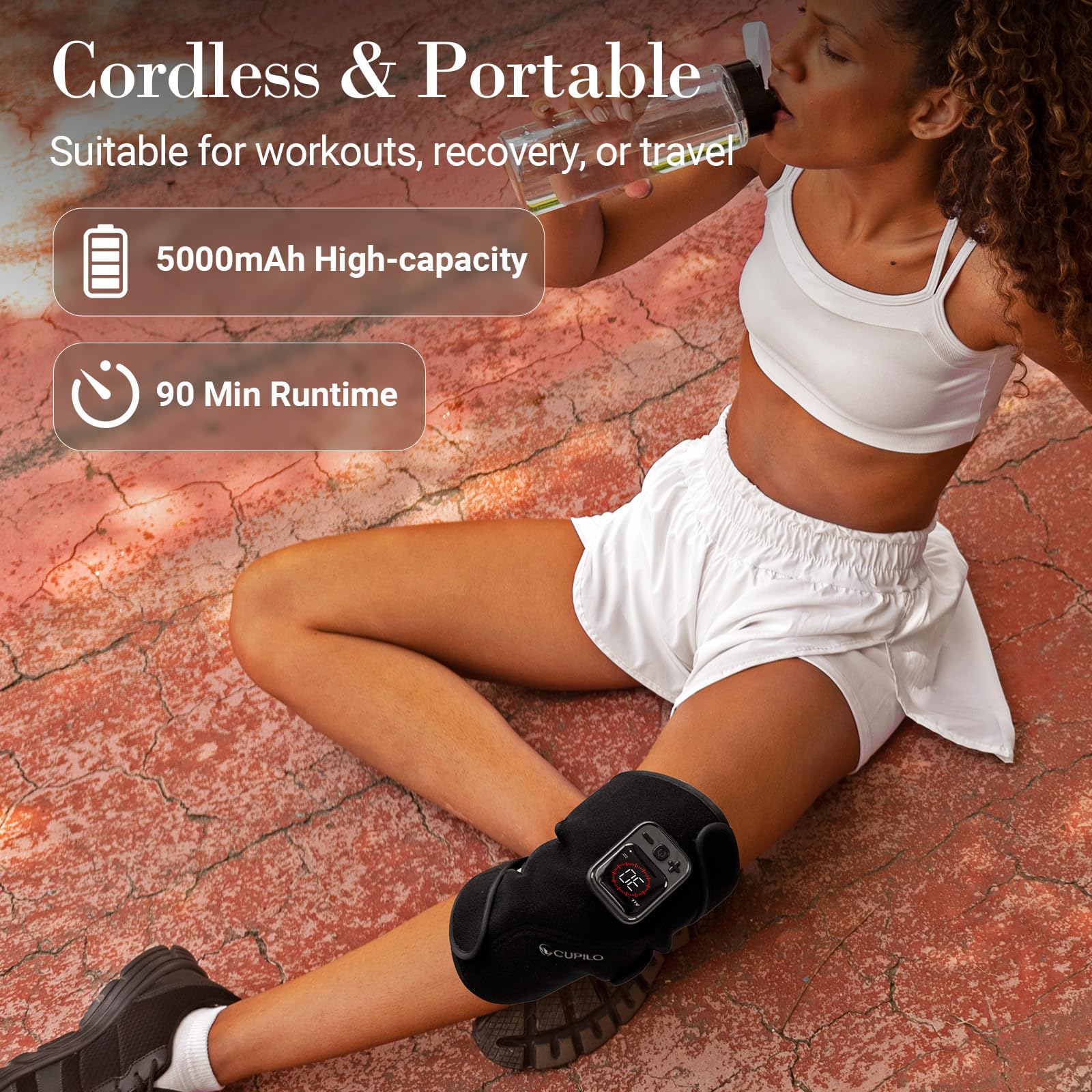CuPiLo portable design suitable for sports, travel and daily wear