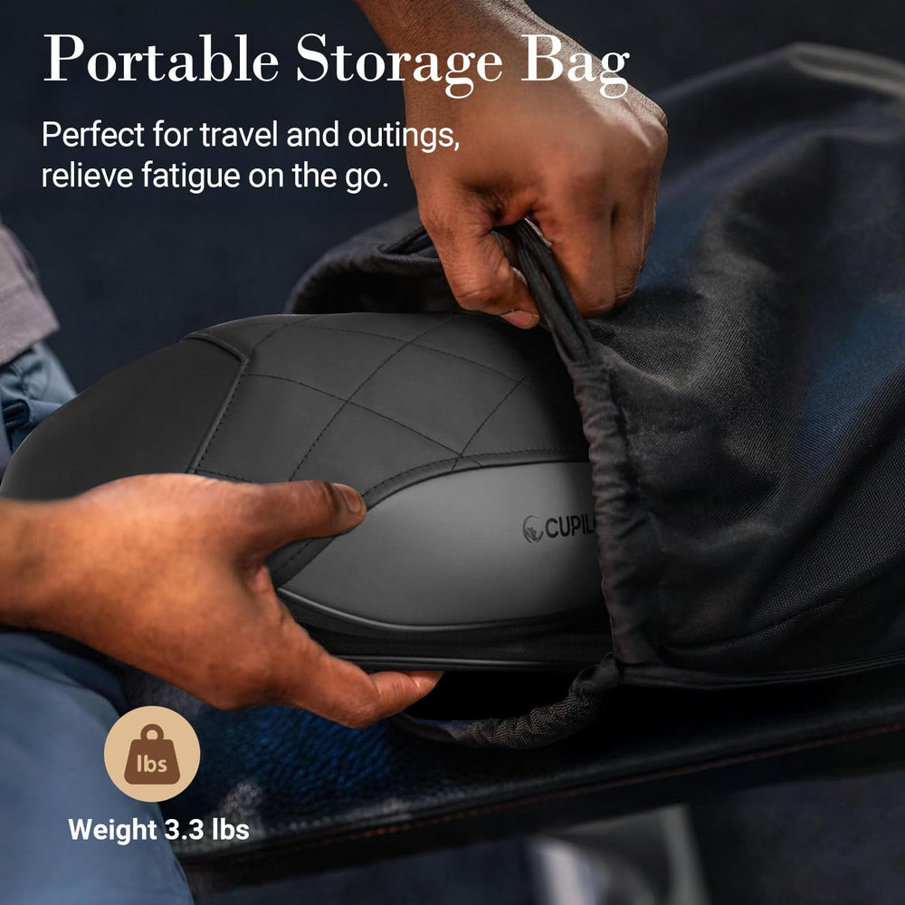 CuPiLo premium PU leather cover is easy to clean and durable.