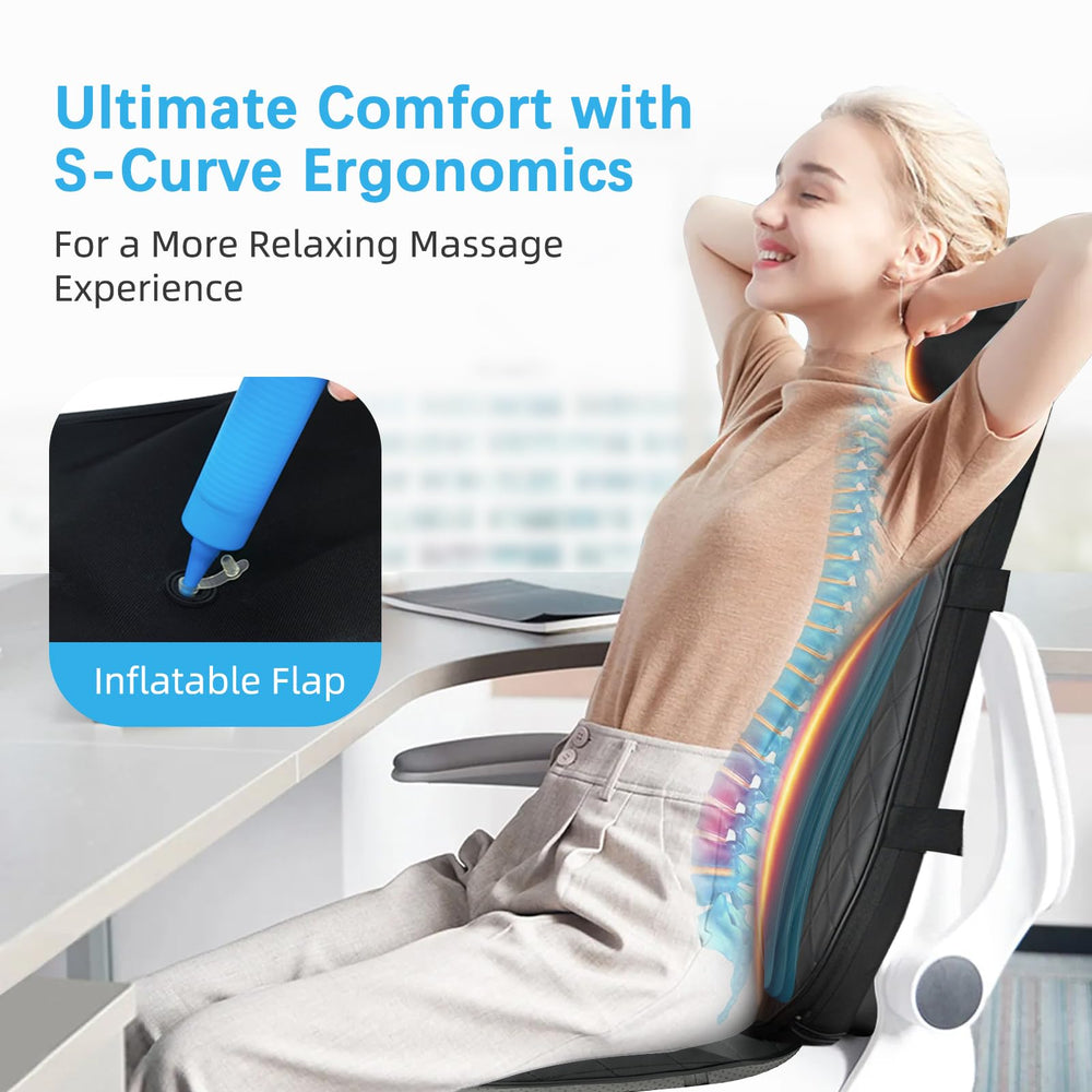 CuPiLo seat vibration focuses on hips and thighs for a soothing massage.