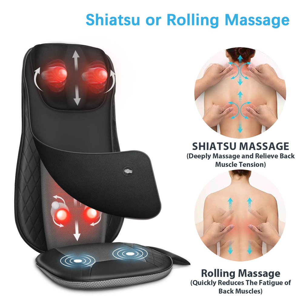 CuPiLo heat function soothes neck and back during quiet evenings at home.