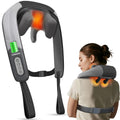 CuPiLo Shiatsu Neck & Shoulder Massager with Heat – Cordless 4D Deep Tissue Kneading (HSA Eligible)