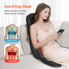 CuPiLo shiatsu nodes adjust up or down to fit different heights.