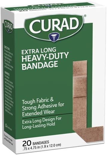 Curad flexible stretchable material adapts to movement for comfort