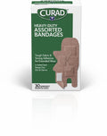 Curad Extra-Long Heavy-Duty Bandages, Assorted Sizes, 30 Count | 1 Box