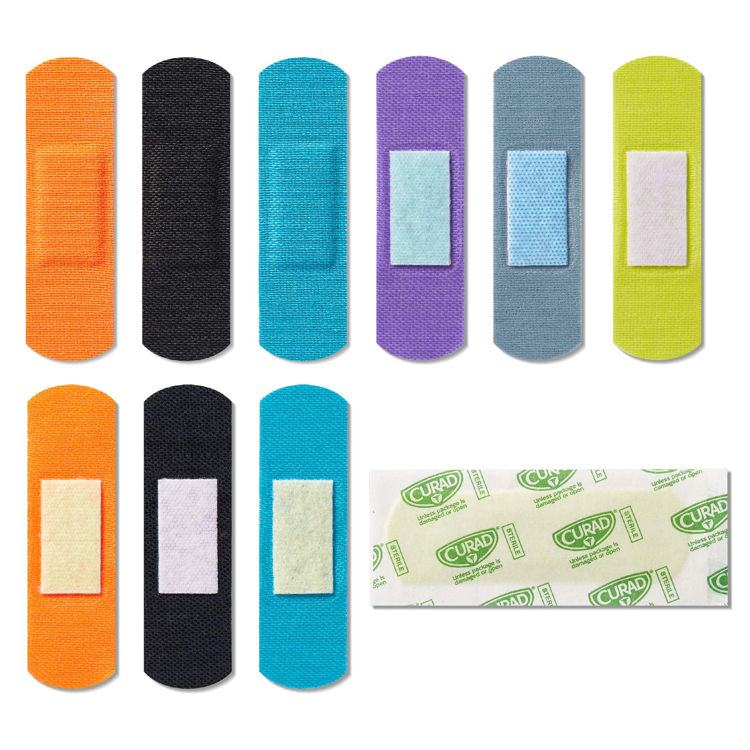 Active use scenario showing Curad bandage delivering reliable coverage.