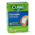 Medline Curad Flex Fabric Spot Adhesive Bandages, 7/8-Inch Diameter – Box of 100