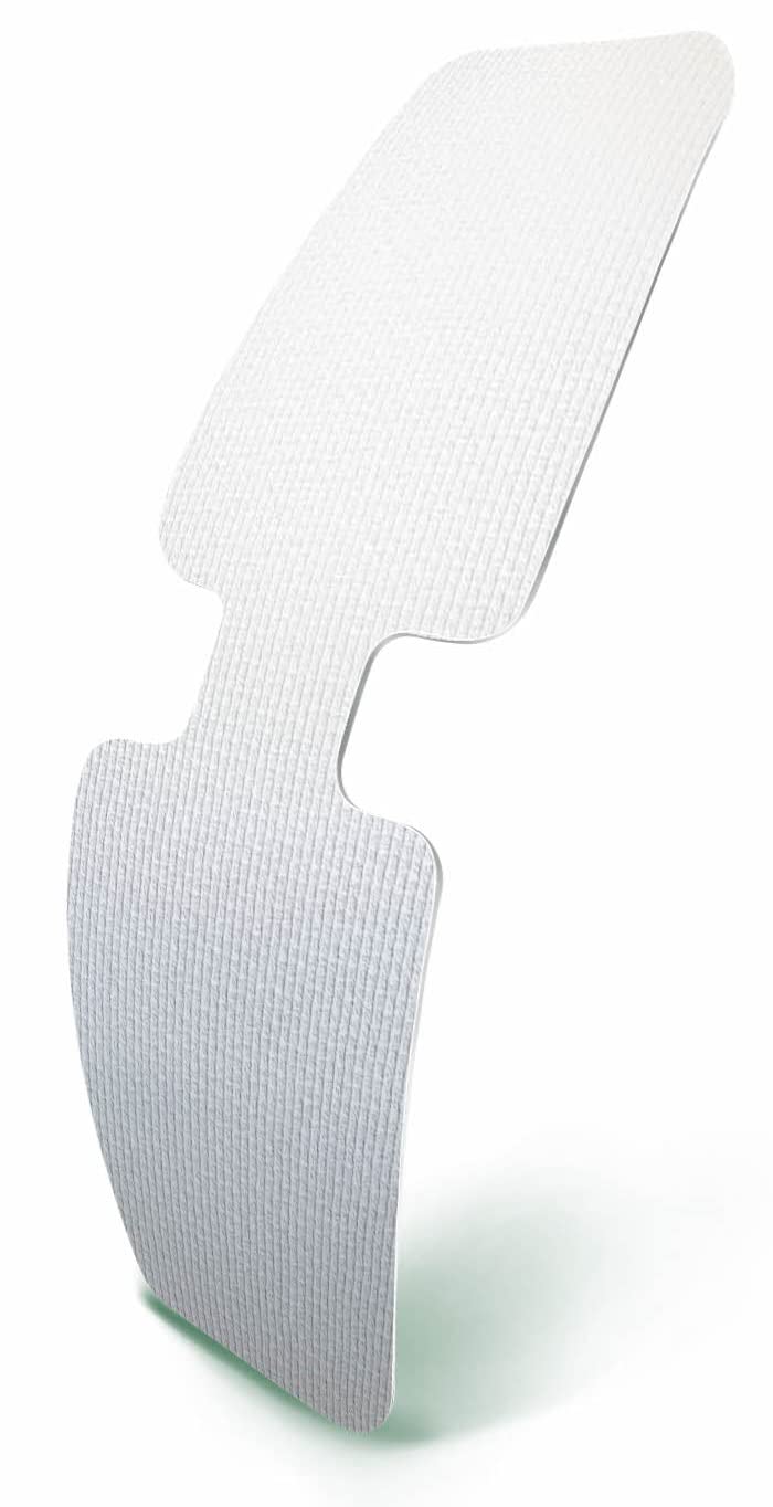 Waterproof CURAD bandages protecting a wound while washing hands.