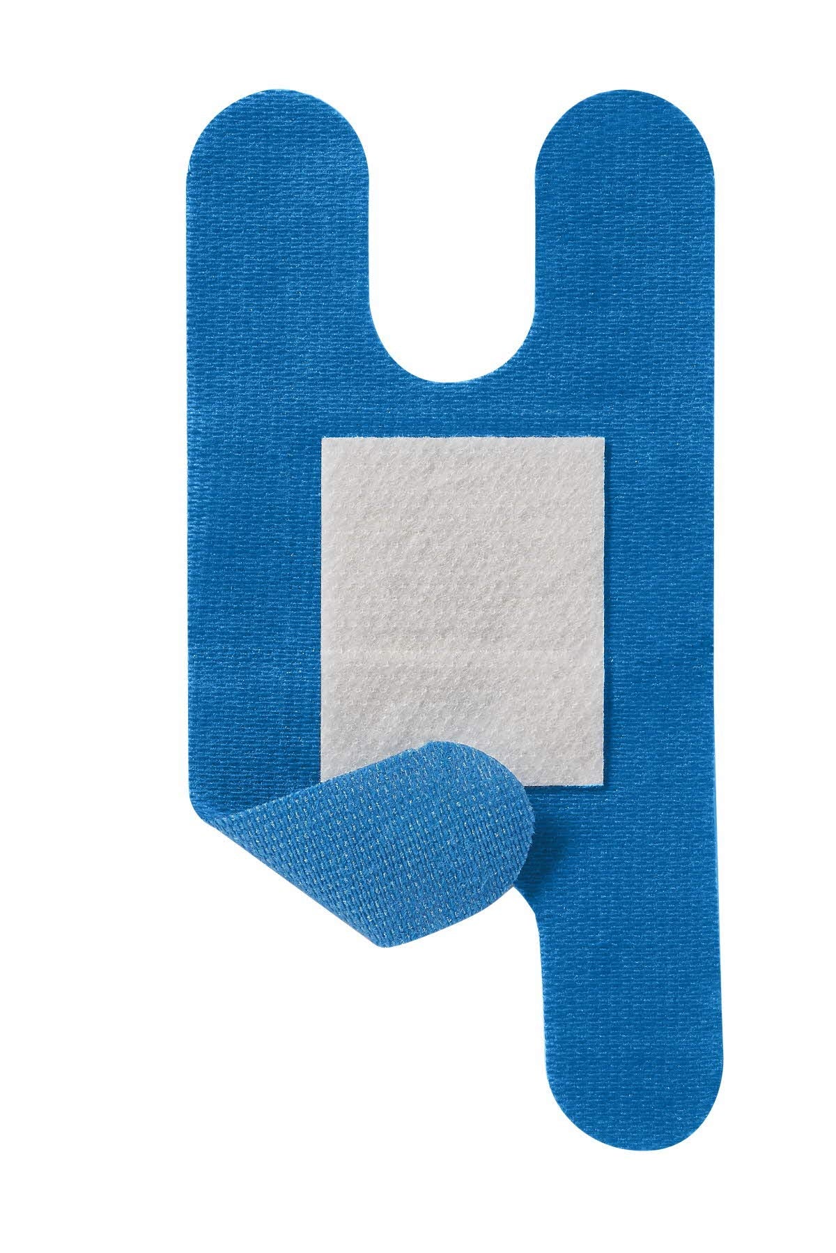 Curad curita nudillo azul de alta visibilidad para localización rápida