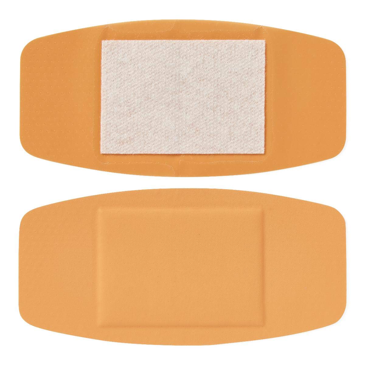 CURAD four-sided seal bandage provides dirt and germ protection during daily wear.