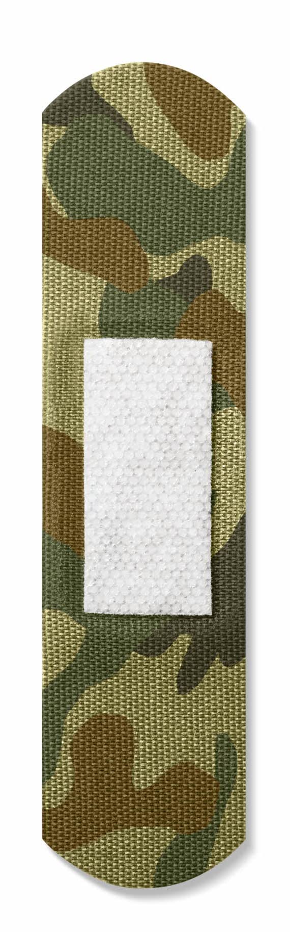 Sterile Curad packaging keeps bandages clean and ready for use.