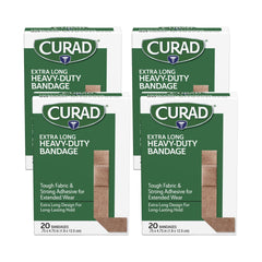 Curad heavy-duty bandage extra-long 75 x 4.75 inch coverage for larger wounds