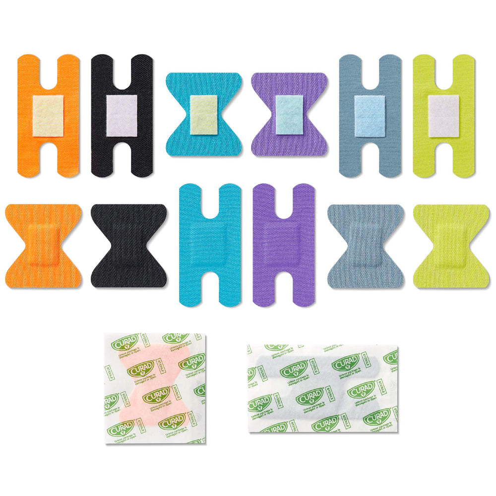 Curad knuckle-bandage protecting knuckles during tough workouts