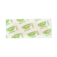 CURAD plastic bandages 1x3 closeup of nonadherent pad for absorbent wound care.