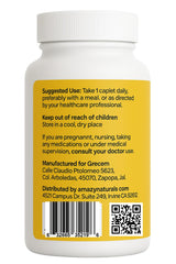 Curcuyin turmeric label detail showing ingredients and usage.