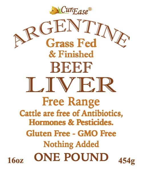 CurEase free-range grasslands liver powder closeup highlighting natural origin