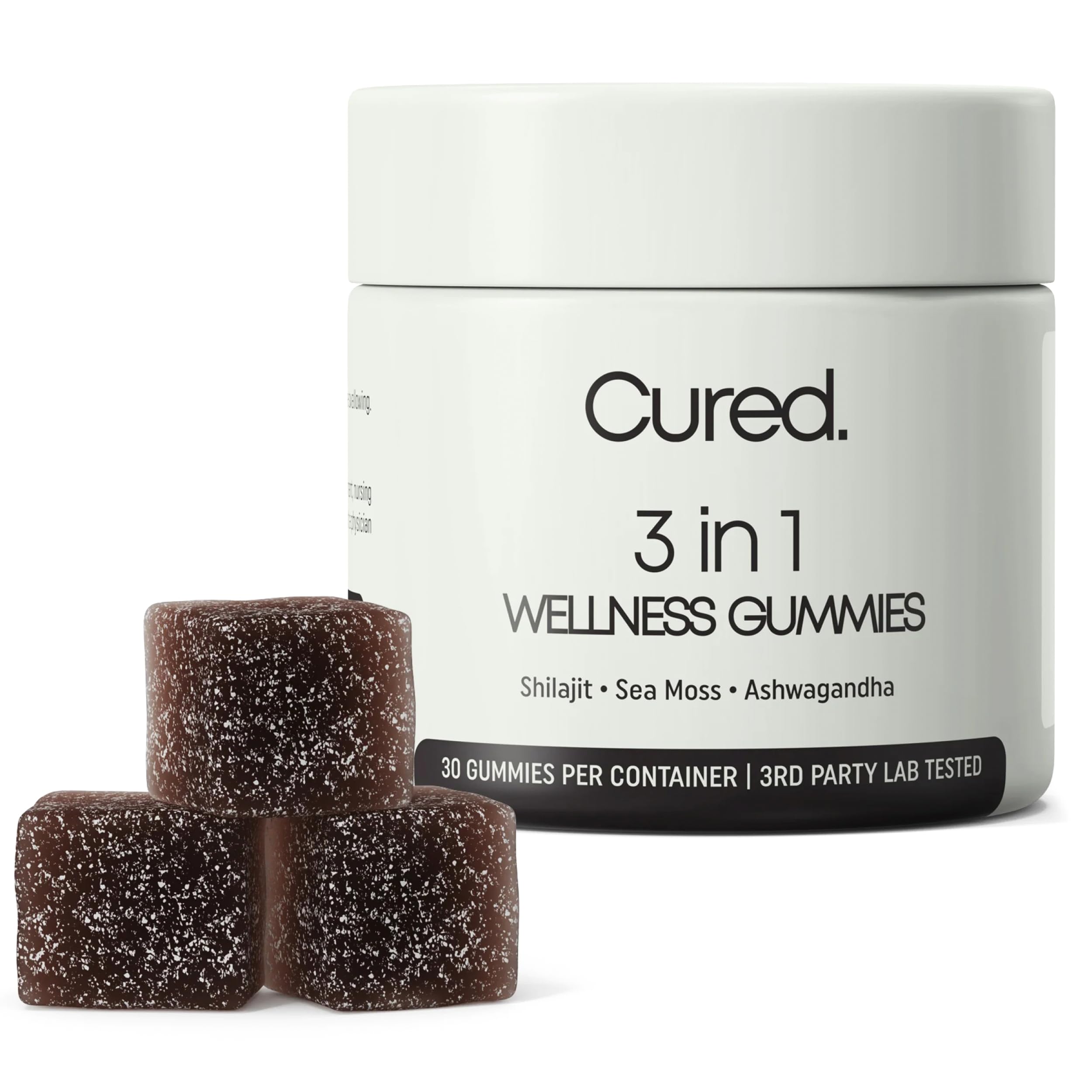 Cured 3 in 1 Himalayan shilajit gummies boost energy and focus for daily tasks.