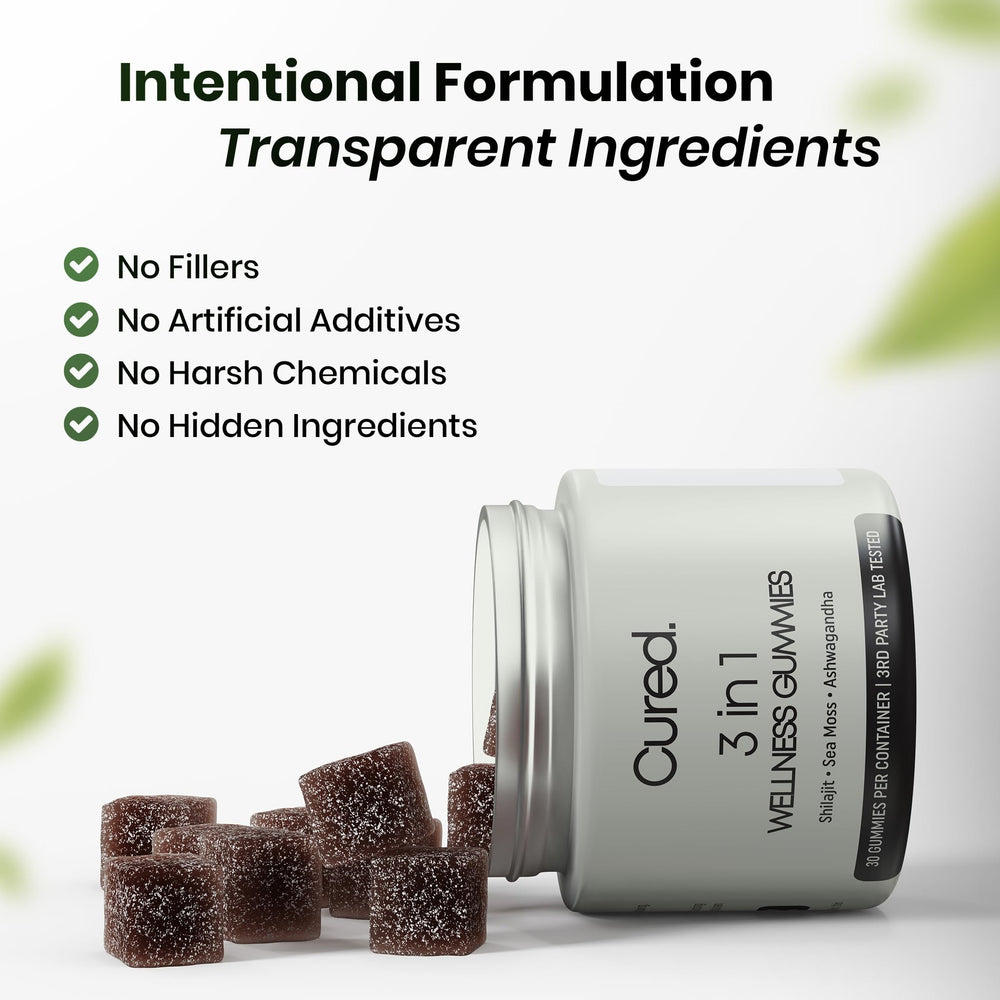 Cured Manuka honey gummies offer natural sweetness and antioxidants.