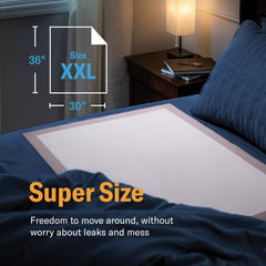 Curera Chucks moisture-absorbent core close-up for rapid liquid capture.