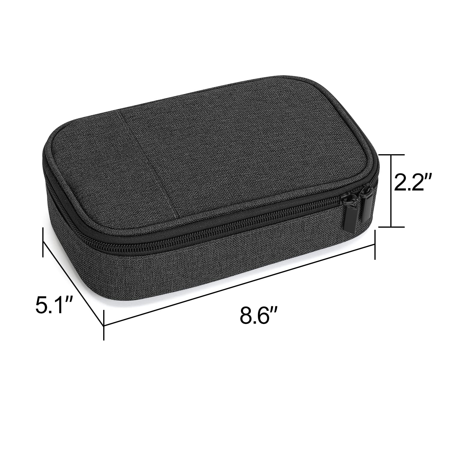CURMIO nylon padded design protects supplies during travel.
