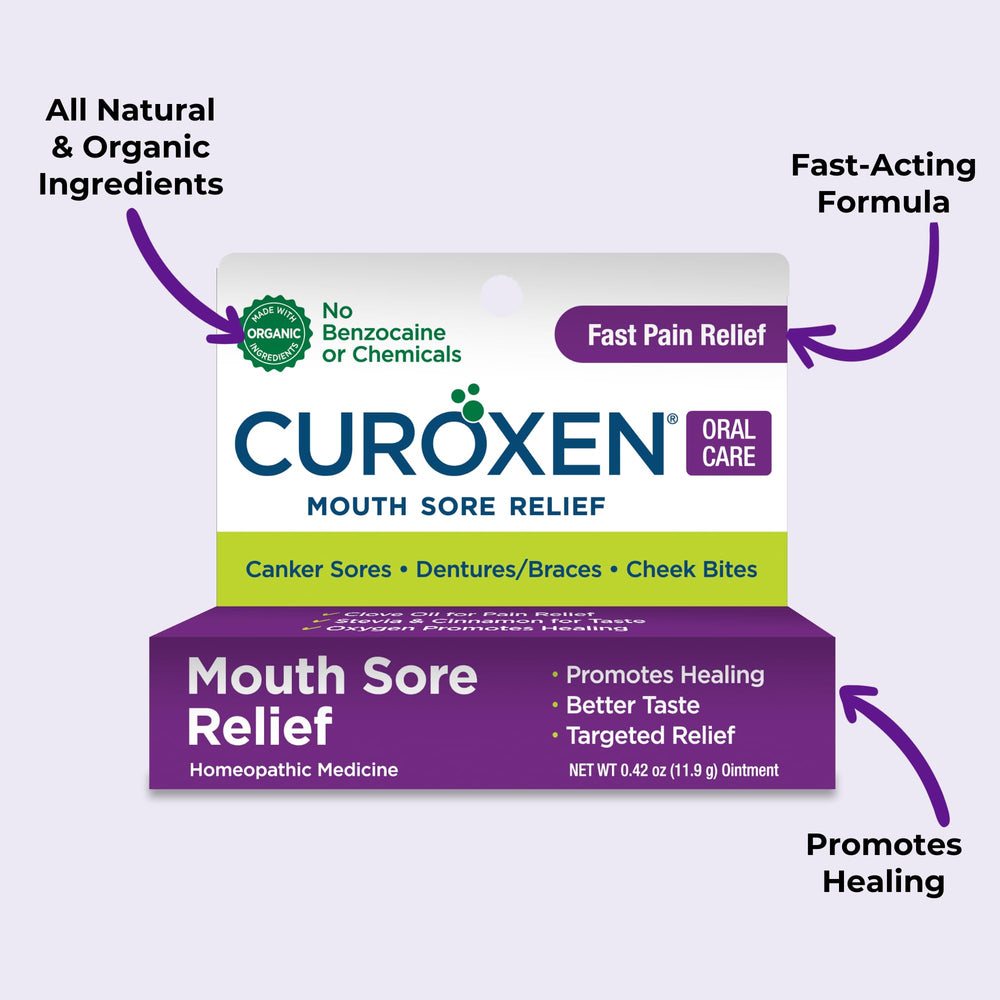 CUROXEN gel bucal con caléndula, ingrediente natural para cuidado oral