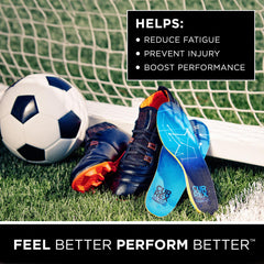 Currex CleatPro thin sole for cleats delivers lightweight comfort during play