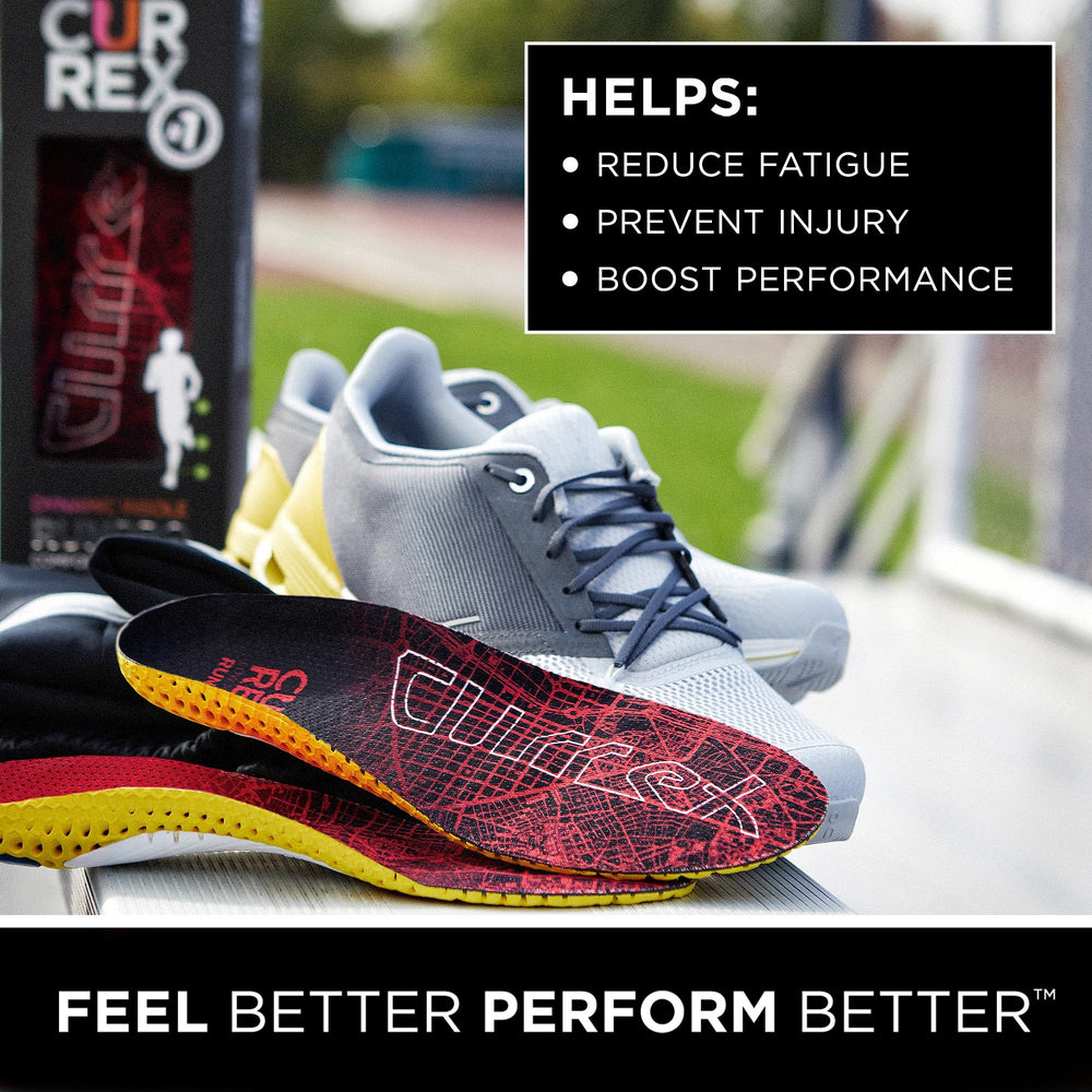 Currex RunPRO insoles cushioning midlayer adds comfort on long training sessions
