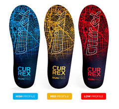 CURREX RunPro zero heel drop for versatile fit in most shoes.