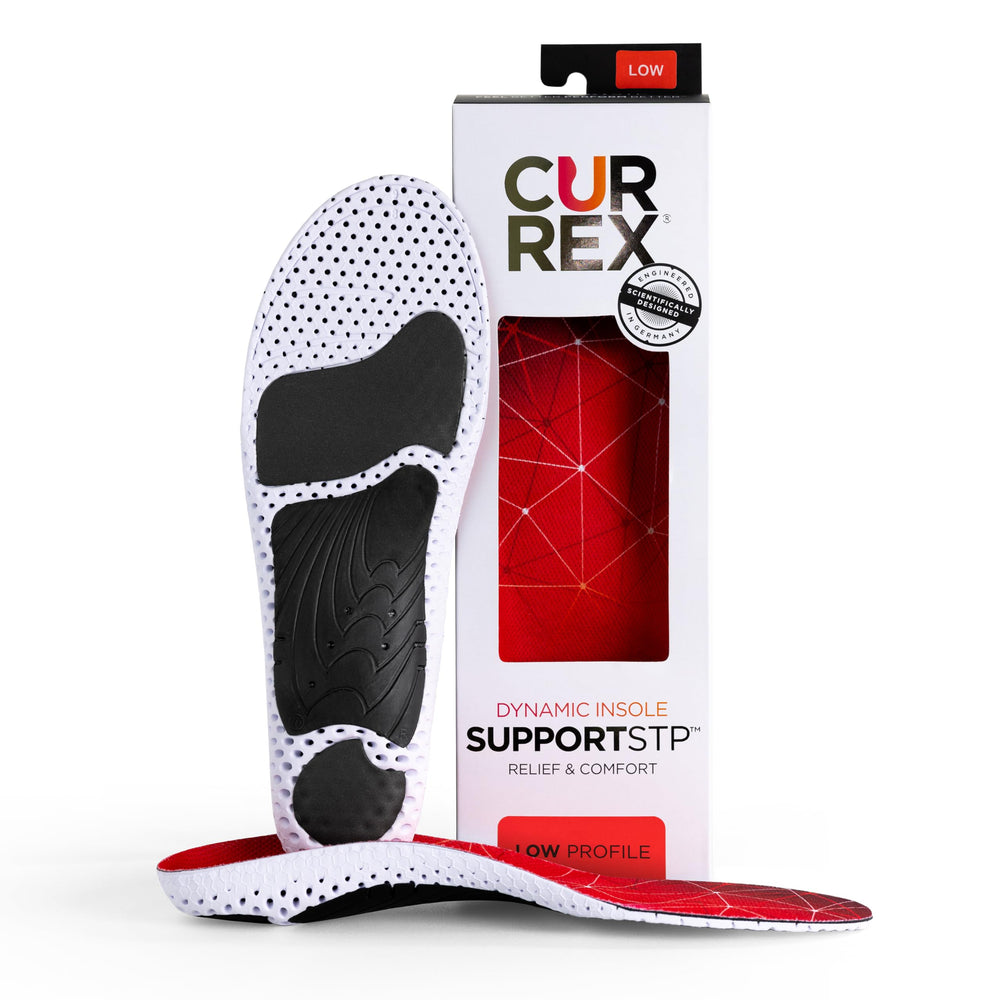 CURREX SupportSTP arch support insole front view enhances stability